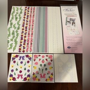 Creative Memories Formal Sticker Pack Of 7